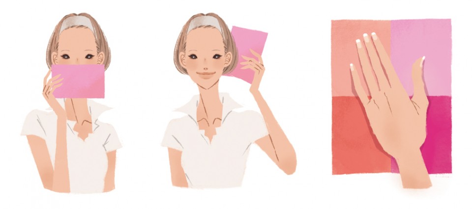 光文社 美ST 雑誌 雑誌イラストカット カットイラスト 女性 ビューティー 美容 リラックス 健康的 ヘルシー イラスト メイク メイク術 40歳からのメイク 吉岡ゆうこ